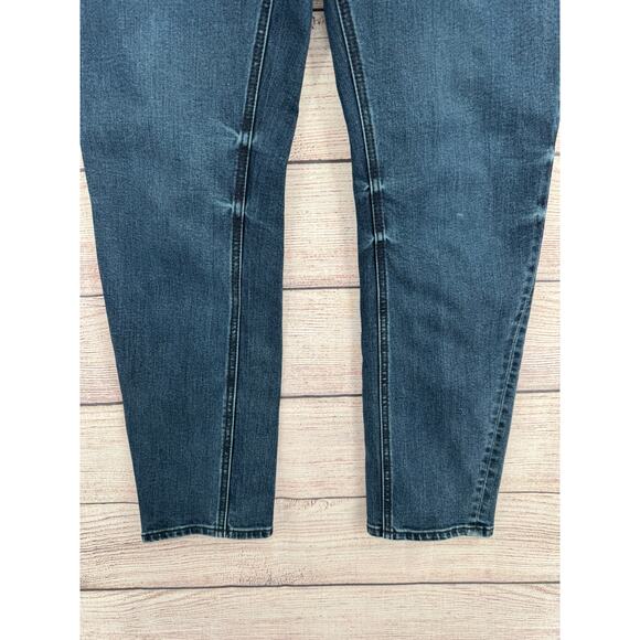 prAna Buxton Slim Boyrfriend Jeans Womens 4/27 Blue Dark Wash Denim - Picture 2 of 10